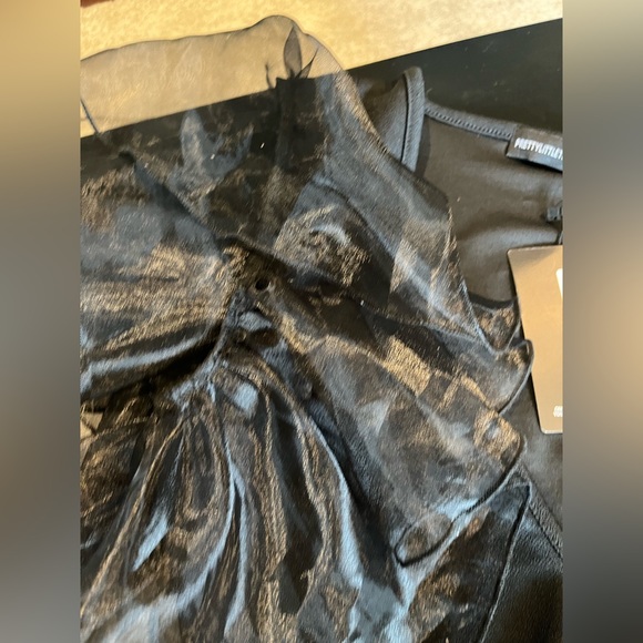 Pretty little things organza sleeves, bodysuit new with tags - Picture 3 of 3